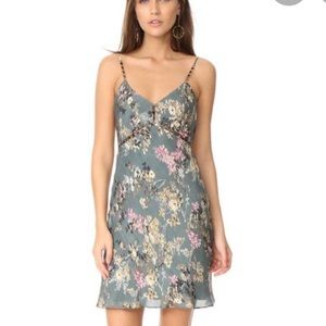 Haute Hippie chain cami slip dress